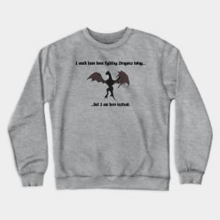 Fighting Dragons Crewneck Sweatshirt